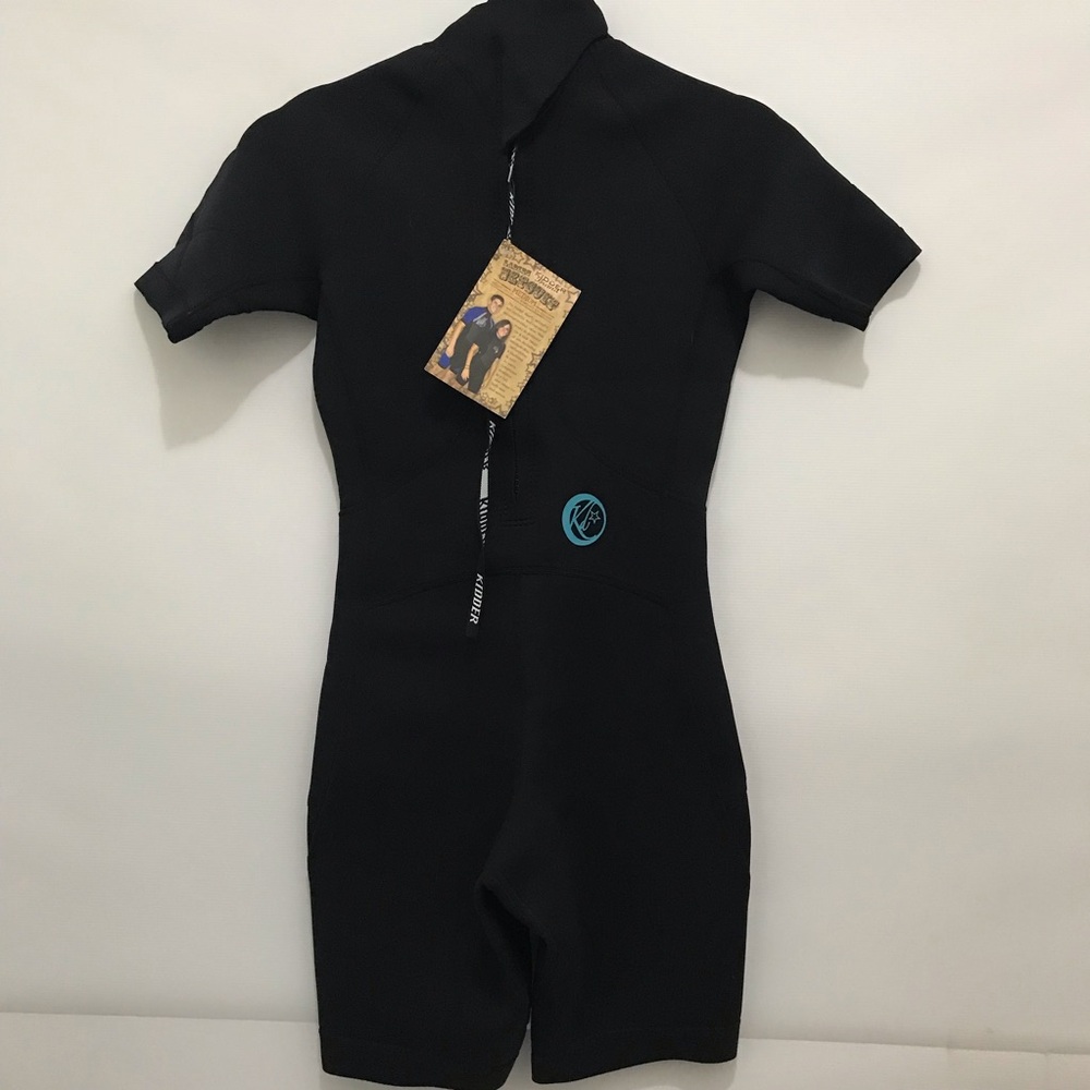 Kidder Shorty Wetsuit Women's, Full Body Diving Suit Front Zip Wetsuit Size M